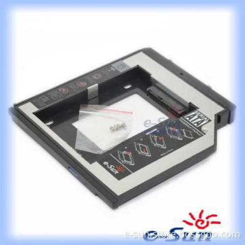 2nd HDD/SSD Case/Enclosure(IDE-SATA 12.7 mm) for IBM T20 Laptop Series